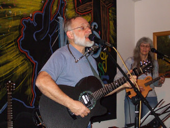 Paul (Me) at the Praise Jesus Coffeehouse Feb 20th 2010