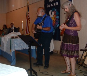 Playing at Briensburg United Methodist Church Sept 3rd 2006