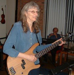 Cece on bass