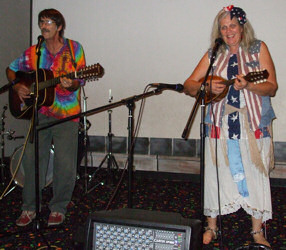 Kurt & Leslie Wessman at the "Enchanted Castle" in Lombard IL