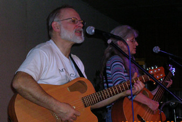 Cece and Me at Overflowing Cup Coffeehouse Beloit Wi. March 12th 2010