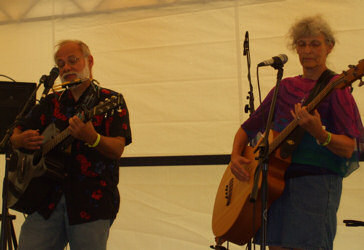 Paul and Cece on the Impact Stage