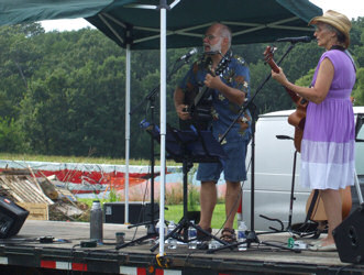 "Cece  and Me" at the Mendota Hills Compground