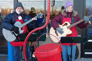 Villa Park Walmart for the Oak Brook Terrace Salvation Army Nov 26th 2010