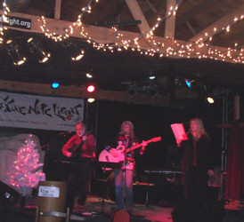 Cece and Me and Sherry at The Gathering at the Nite Light Cafe Berwyn IL Dec 11th 2011