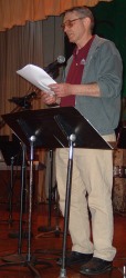 Gene Fletcher did a dramatic reading