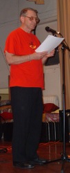 Gene Fletcher read an interesting story.
