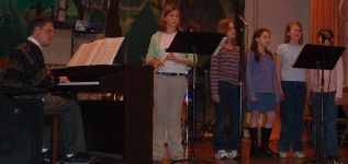 Celebrate Jesus Coffeehouse March 2005 Kids Night
