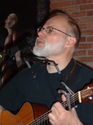 Paul at Daniel's Den Coffeehouse April 23rd 2006