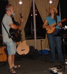 Paul & Cece at the Upper Room Coffeehouse Sheboygan Wi Aug 5th2006